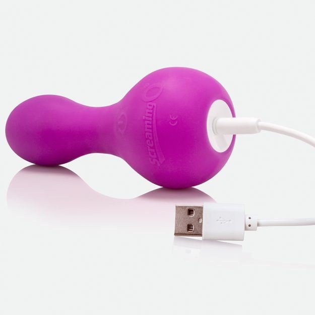 Screaming O Charged Rechargeable Moove Vibe - Purple
