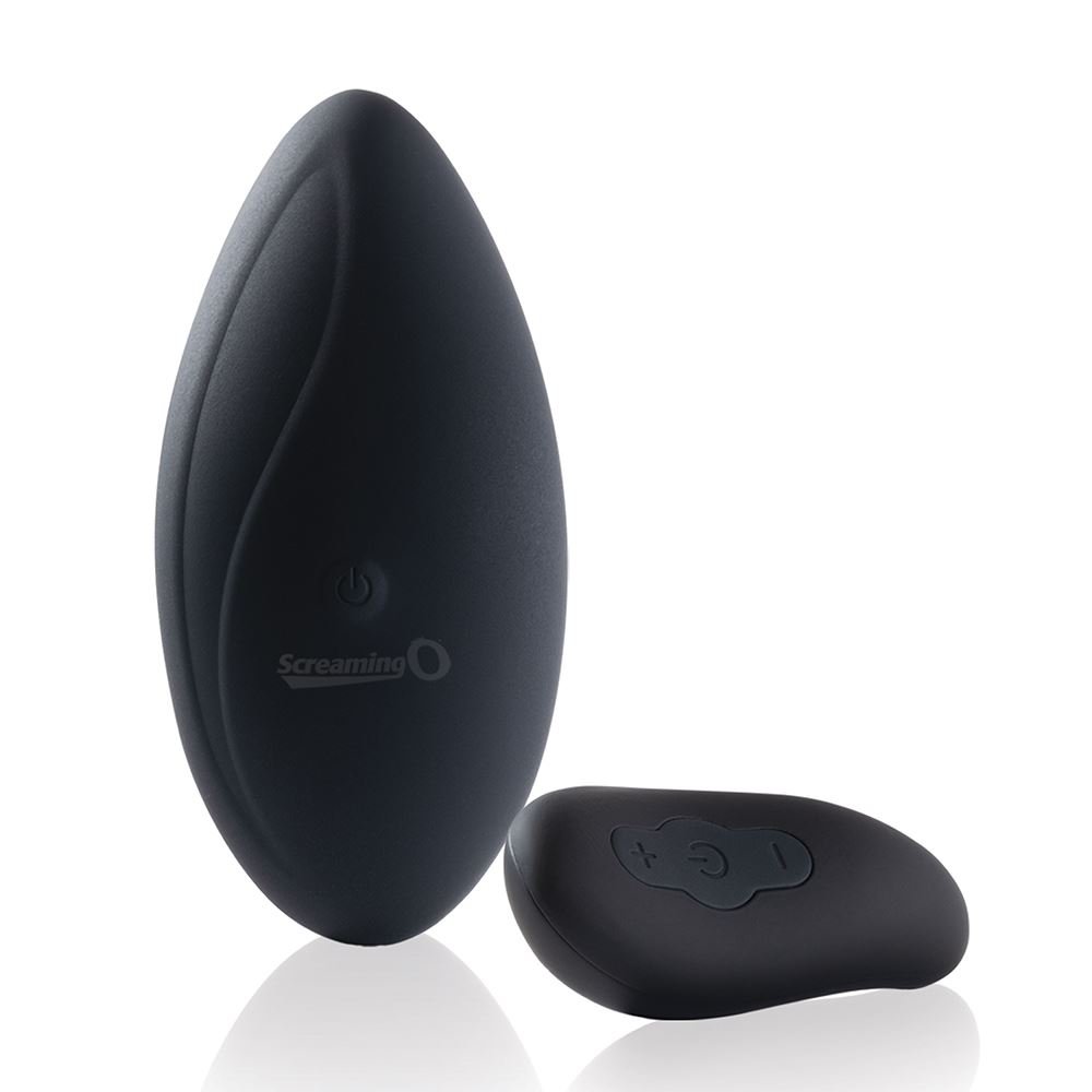 Screaming O Premium Ergonomic Remote Panty Set - Black