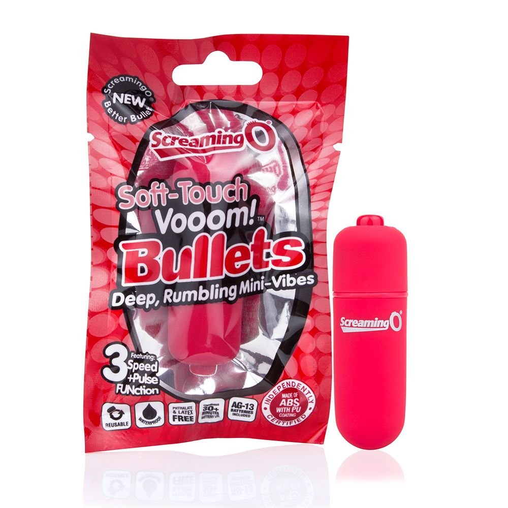 Screaming O Soft Touch Vooom Bullets – Red