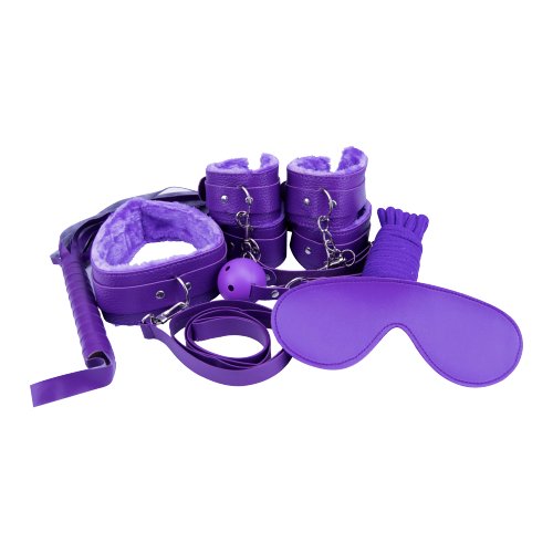 Loving Joy Beginner’s Bondage Kit Purple (8 Piece)