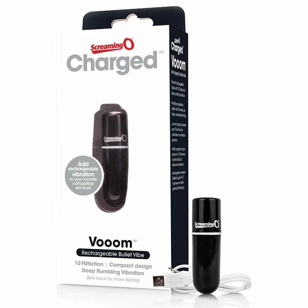 Screaming O Charged Vooom Bullet Vibe – Black
