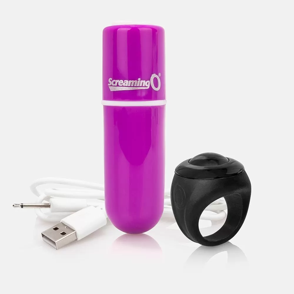 Screaming O Charged Vooom Remote Control Bullet – Purple