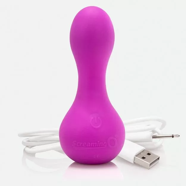 Screaming O Charged Rechargeable Moove Vibe - Purple 1 Screaming O Charged Rechargeable Moove Vibe - Purple
