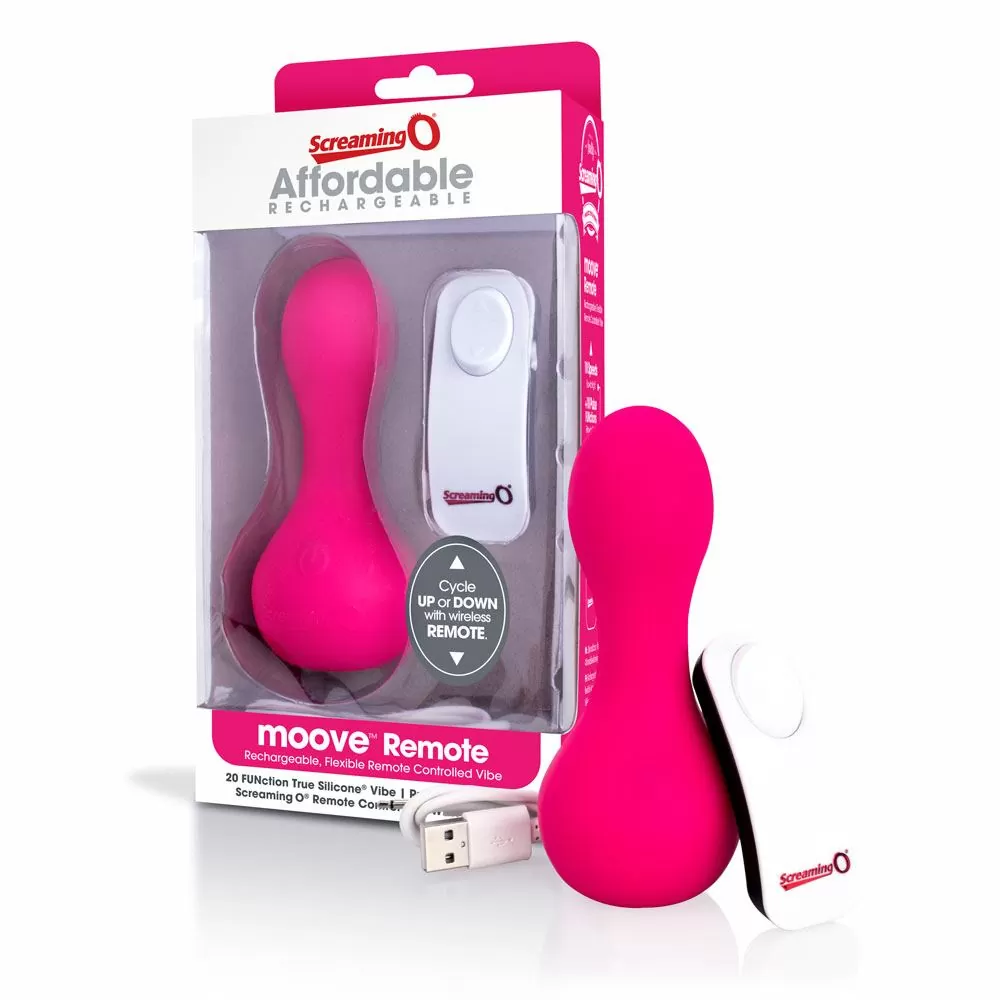 Screaming O Moove Remote Vibe – Pink