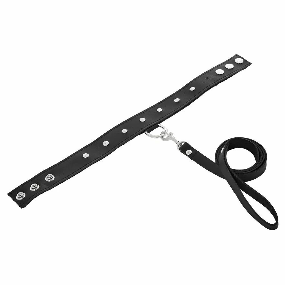 Sportsheets Restraint Leather Leash & Collar 3 Sportsheets Restraint Leather Leash & Collar