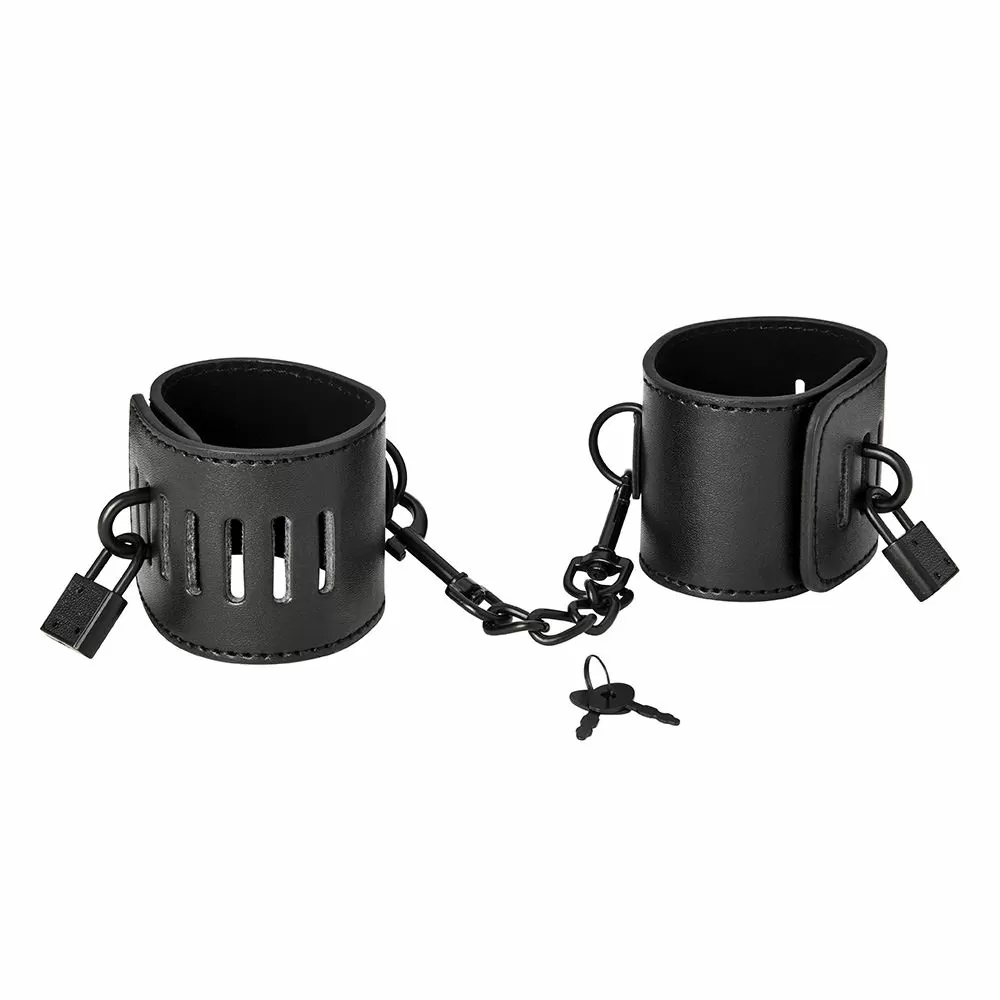 S&M Shadow Locking Cuffs 3 S&M Shadow Locking Cuffs