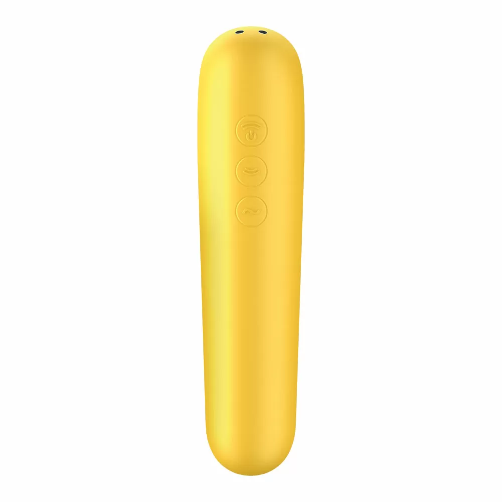 Satisfyer App Enabled Dual Love - Yellow 4 Satisfyer App Enabled Dual Love - Yellow