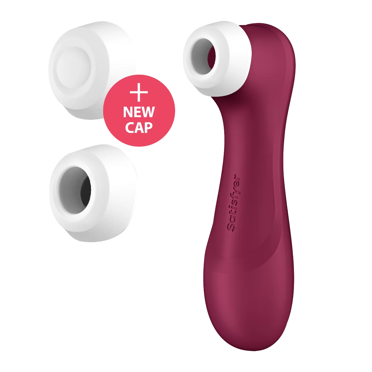 Satisyfer Pro 2 – Generation 3 With Liquid Air Technology – App Enabled Wine Red