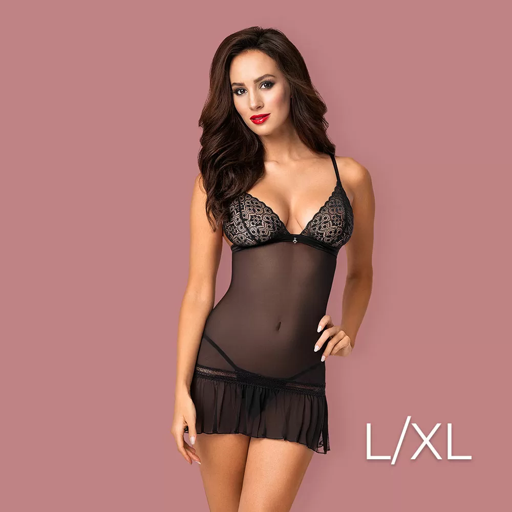 Obsessive – Shibu chemise & thong