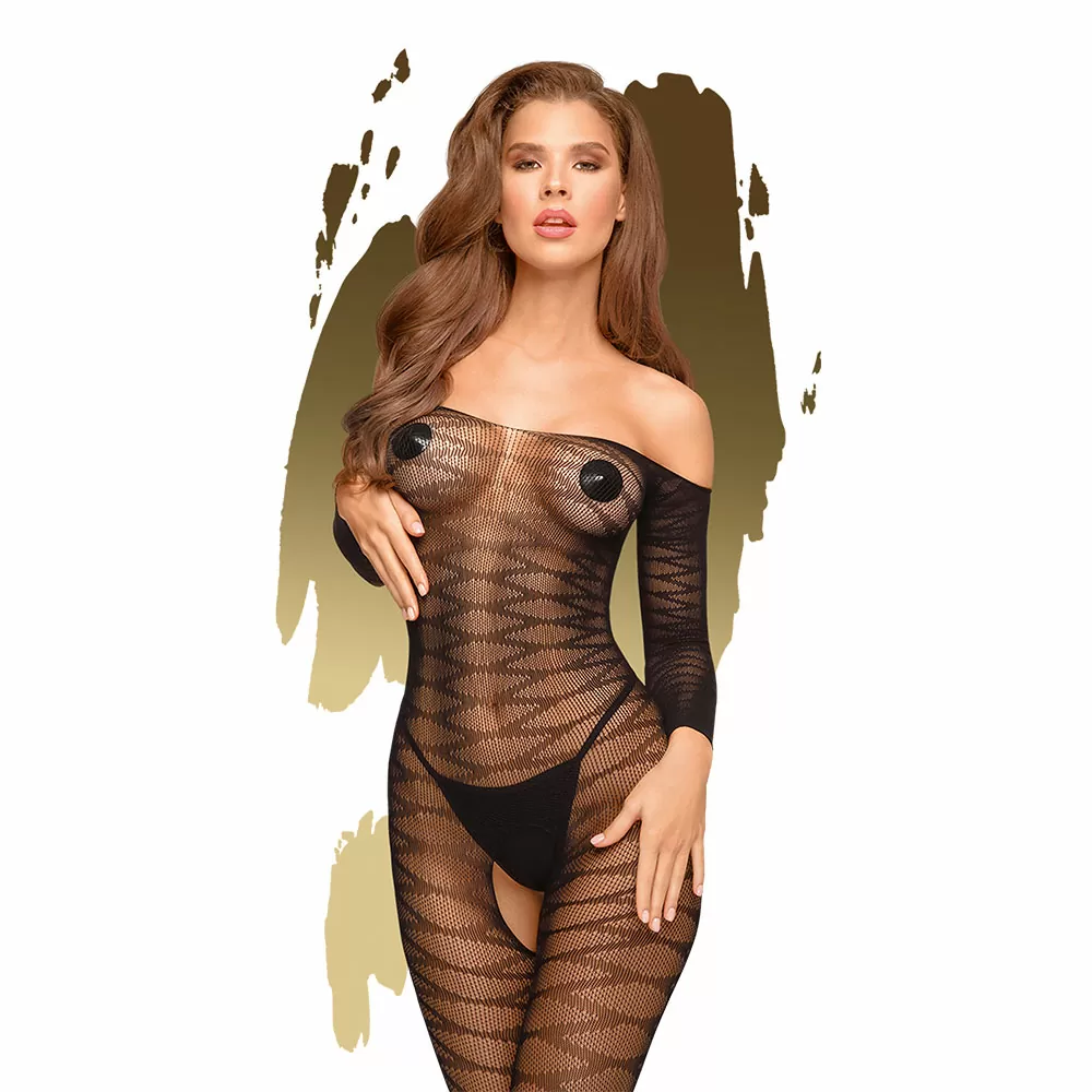 Penthouse – Dreamy diva – Sheer bodystocking with open crotch
